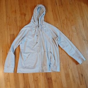 Gray Hooded Jacket